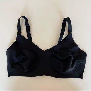 NEW - Knix leakproof nursing bra, black size 6